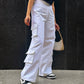 White Utility Pants