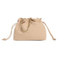 Cream Beige Bucket Bag