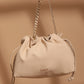 Cream Beige Bucket Bag