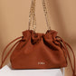 Tan Bucket Bag