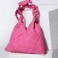 Hot Pink Quilted Sweetheart Bag