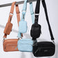 Black Utility Crossbody Bag