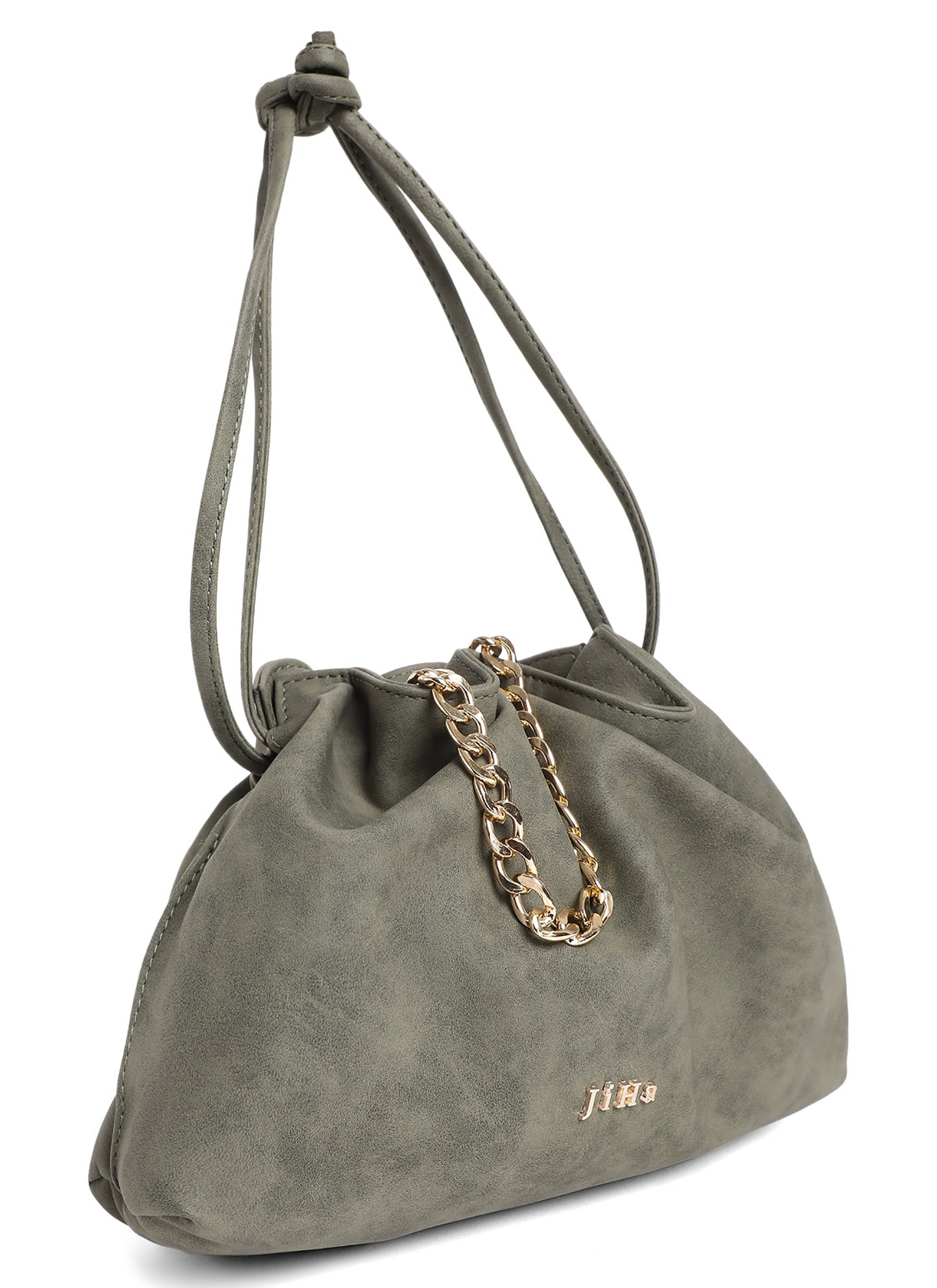 Olive Green Bucket Bag