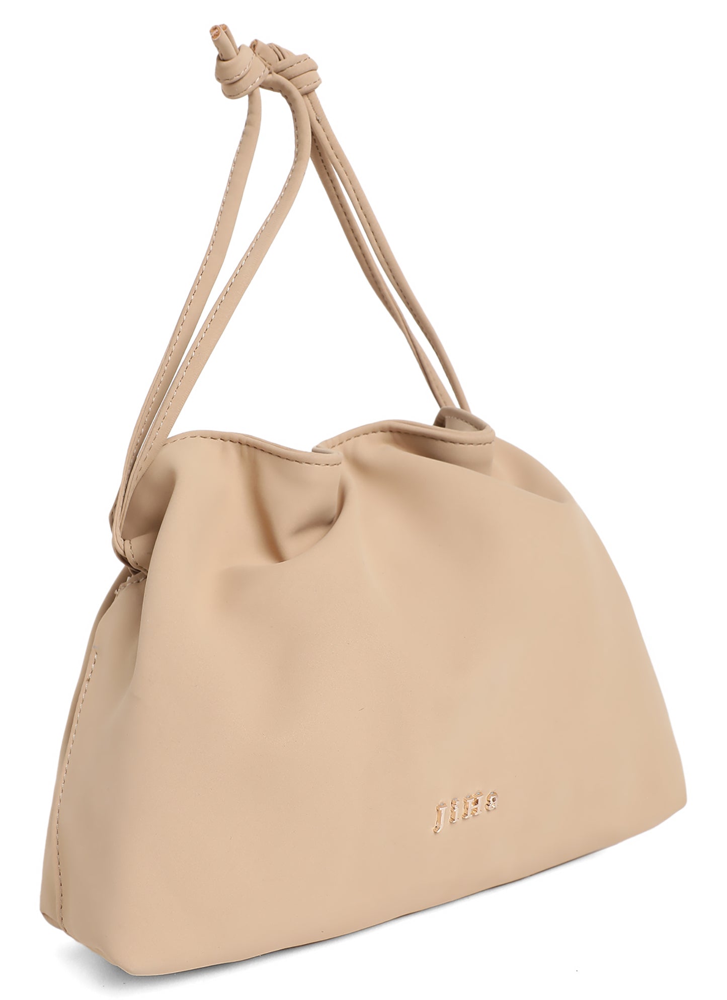 Cream Beige Bucket Bag