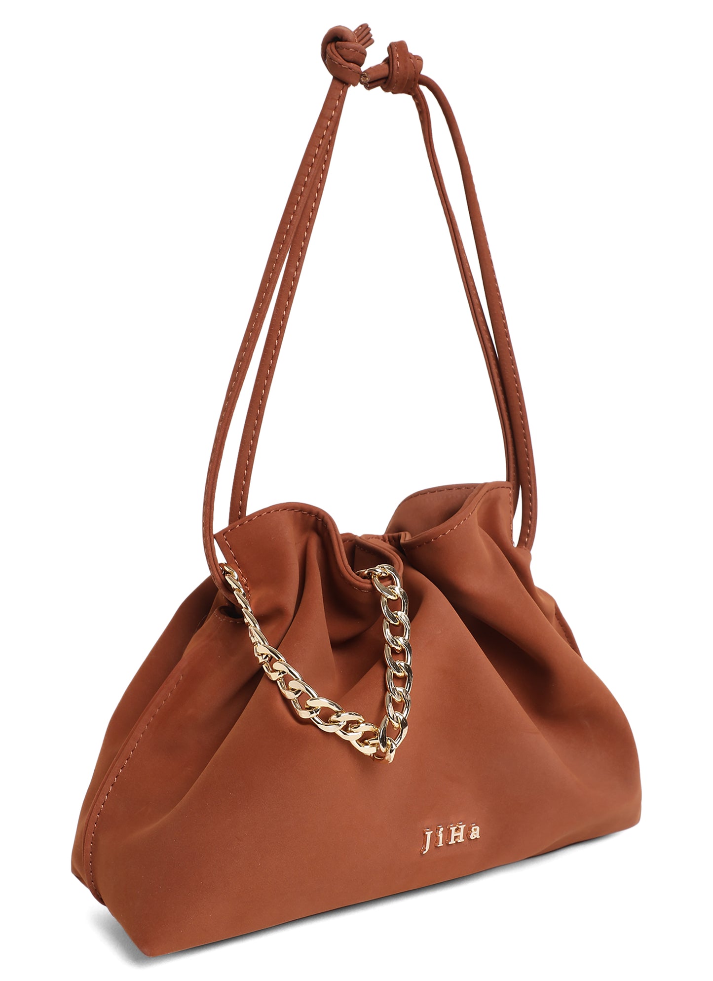 Tan Bucket Bag