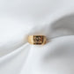 Rich Word Gold Ring