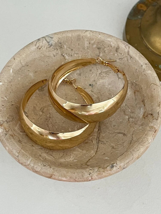 Basic Gold Hoop earrings