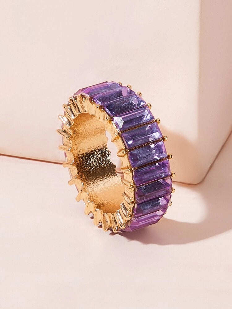 Amethyst Stone Ring