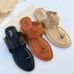 Tan Basic Kolhapuri Chappal