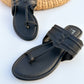 Black Basic Kolhapuri Chappal