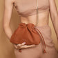 Tan Bucket Bag