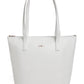 White  Simplicity Tote Bag