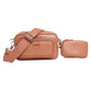 Brown Utility Crossbody Sling Bag