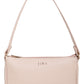 Pink Basic Baguette Shoulder Bag