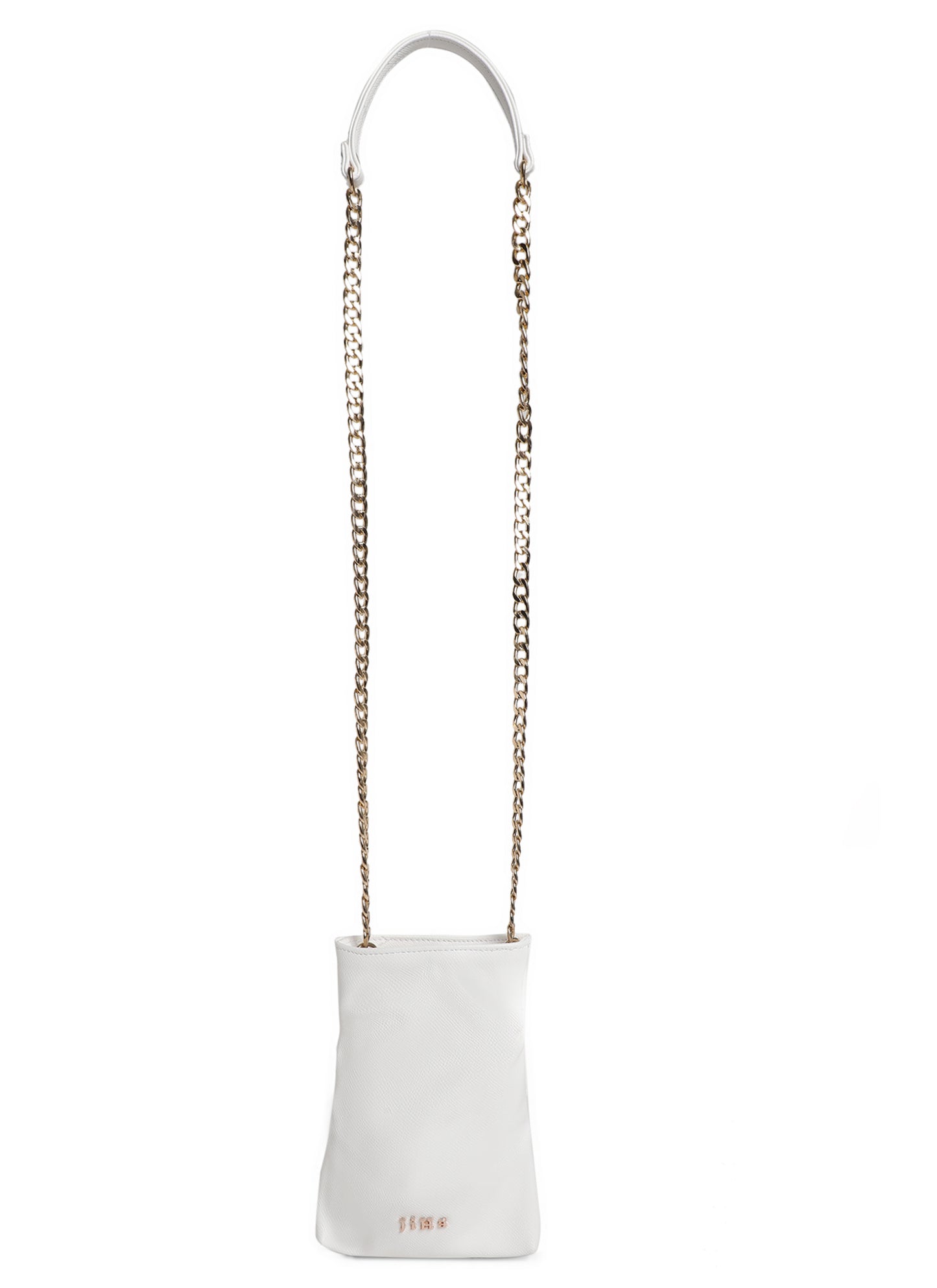 White Mini Basic Crossbody Sling Bag