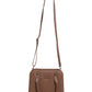 Jiha Faux Leather Brown Box Satchel Hand Bag / Sling Bag