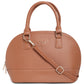 Jiha Faux Leather Tan Satchel HandBag / Slingbag