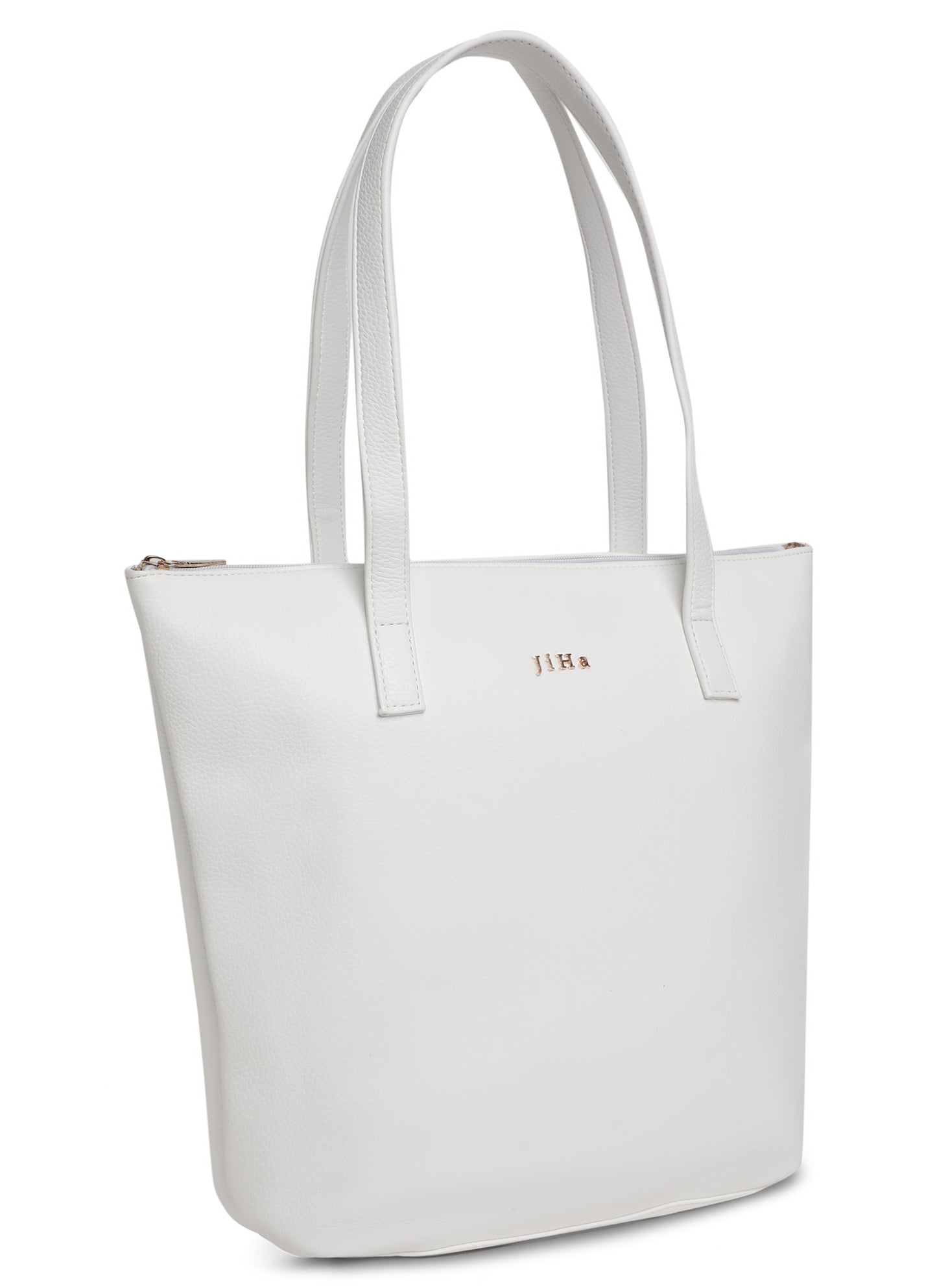 White  Simplicity Tote Bag