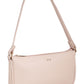 Pink Basic Baguette Shoulder Bag