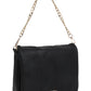 Black Quilted Shoulder and Sling Bag