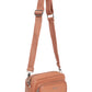 Brown Utility Crossbody Sling Bag