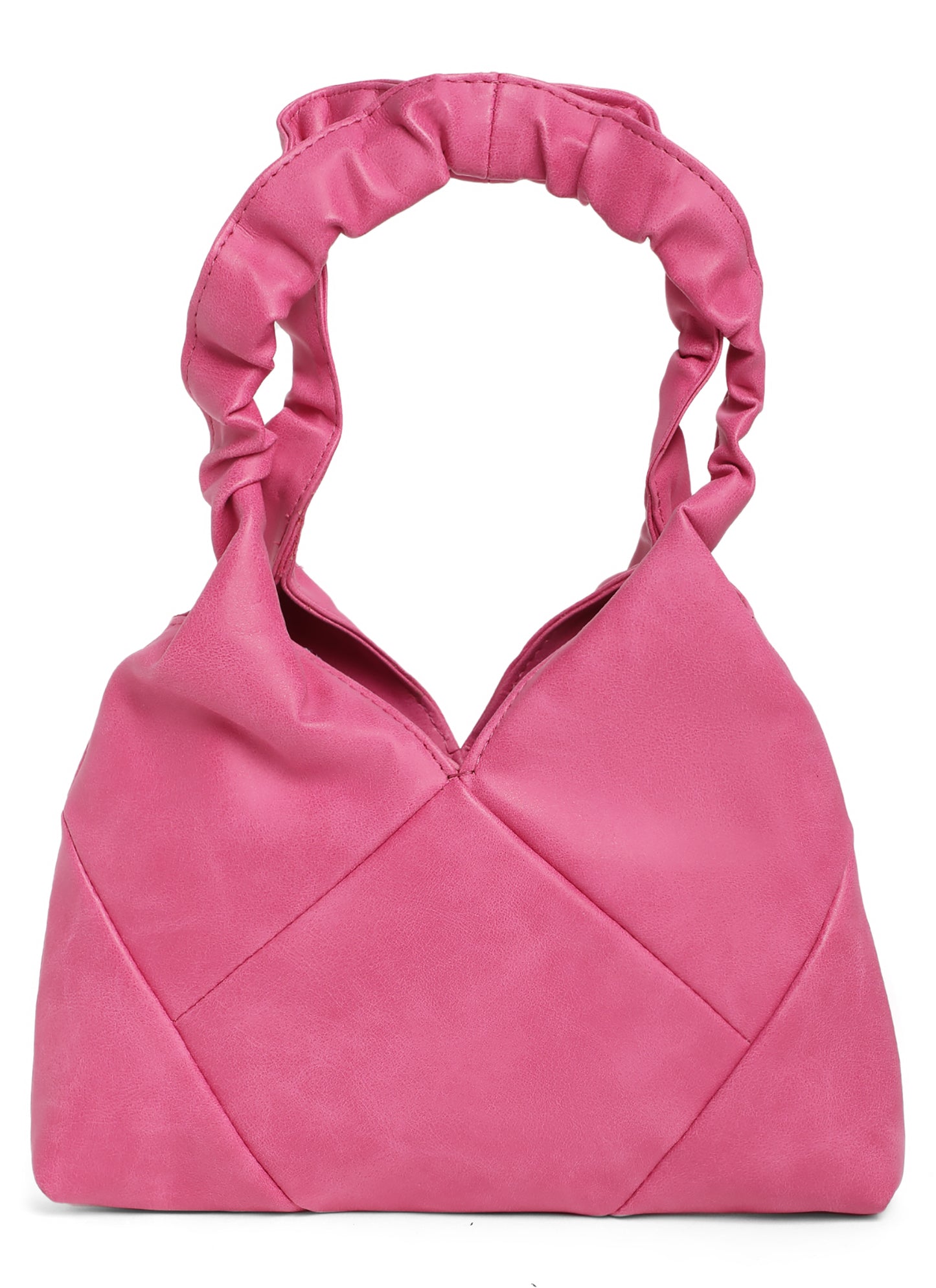 Hot Pink Quilted Sweetheart Bag