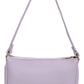 Lilac Basic Baguette Shoulder Bag