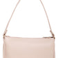 Pink Basic Baguette Shoulder Bag