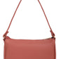 Tan Basic Baguette Shoulder Bag