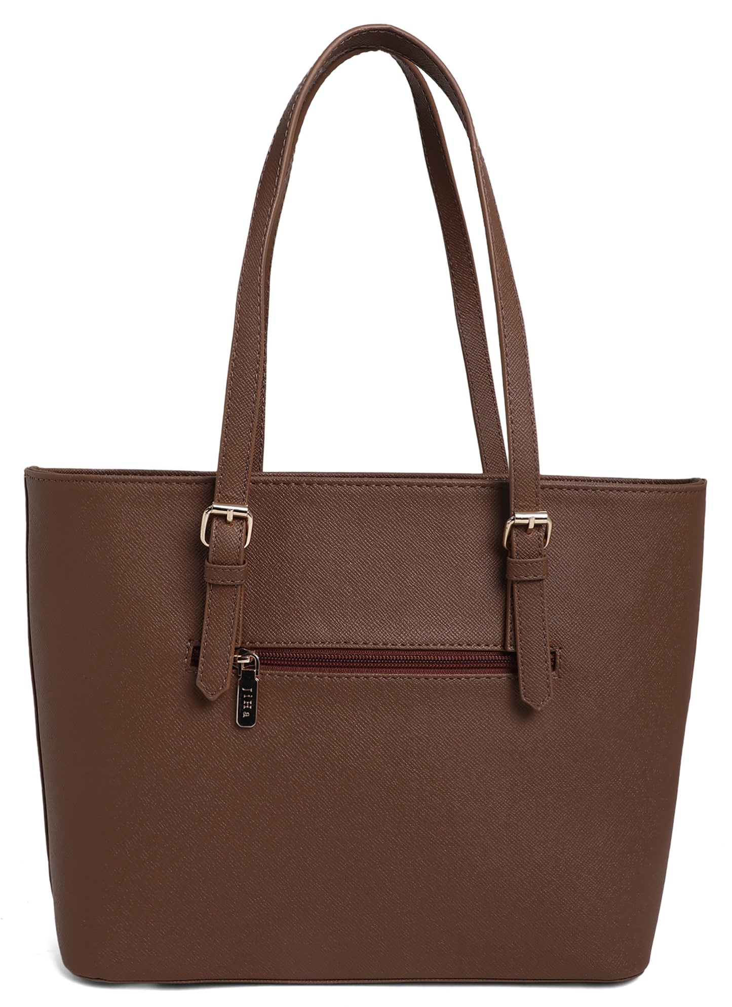 Jiha Premium Brown Tote Bag Shoulder Bag