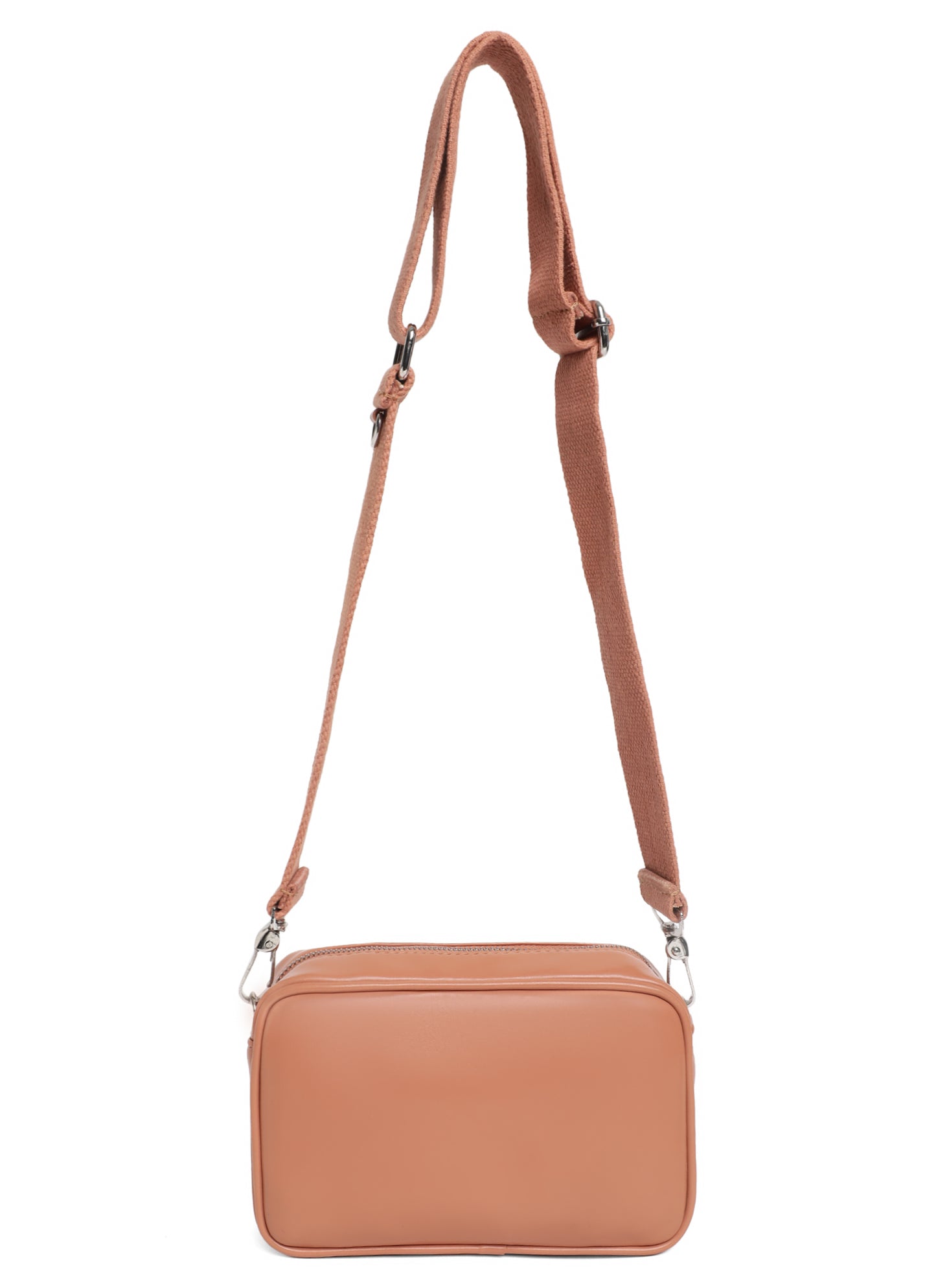 Brown Utility Crossbody Sling Bag