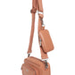 Brown Utility Crossbody Sling Bag