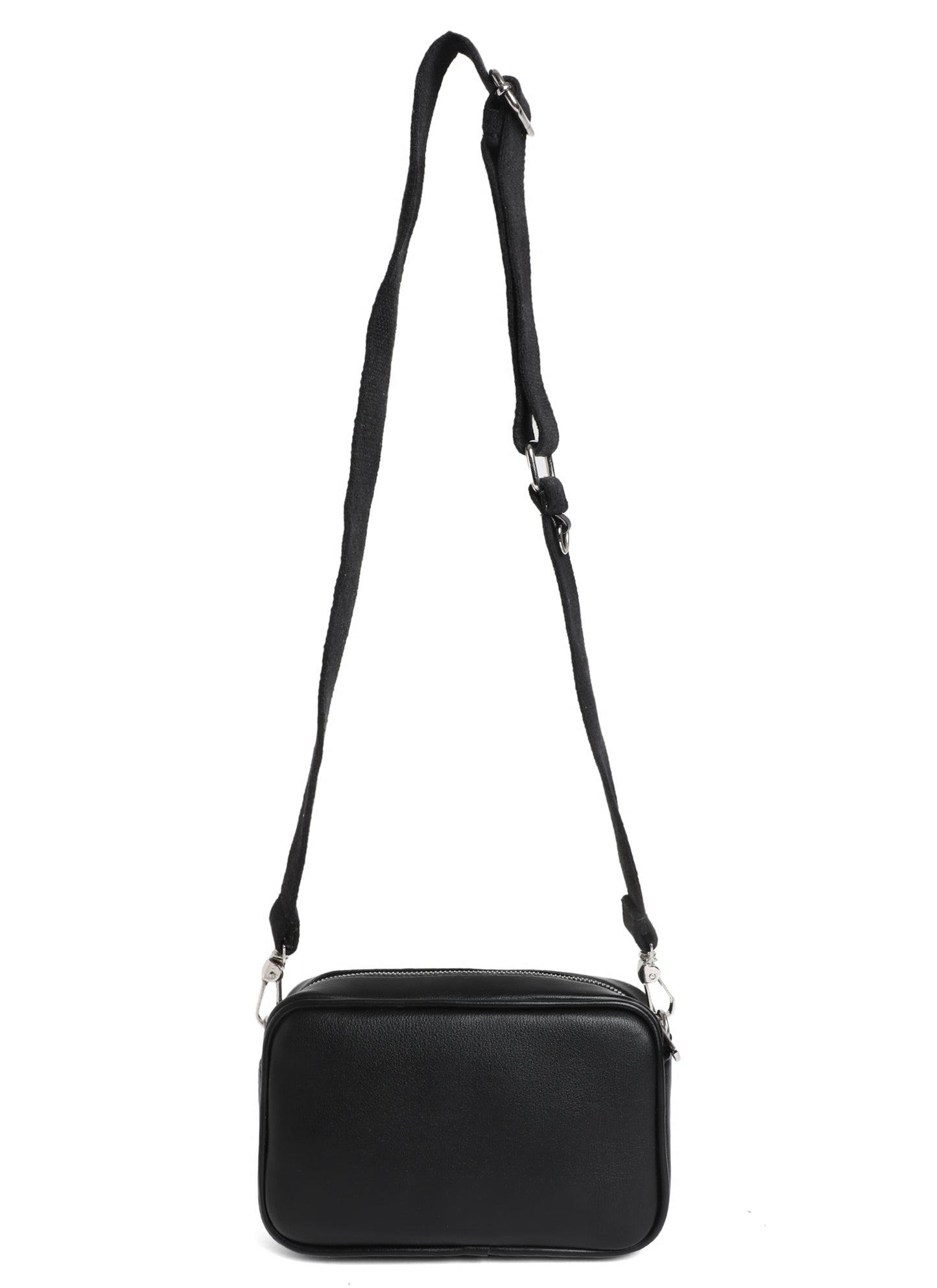 Black Utility Crossbody Bag