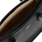 Jiha Black Croc Pattern Satchel Handbag / Sling Bag