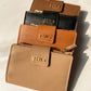 Jiha Brown Faux Leather Premium Flap Wallet