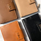 Jiha Brown Faux Leather Premium Flap Wallet