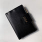 Jiha Black Faux Leather Premium Flap Wallet