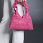 Hot Pink Quilted Sweetheart Bag