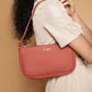 Tan Basic Baguette Shoulder Bag