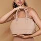 Jiha Faux Leather Nude Satchel HandBag / Sling Bag