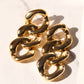 Chunky Chain Gold Earrings