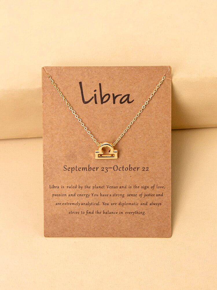 Zodiac Minimalist Necklace