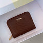 Jiha Brown Croc Pattern Premium Wallet