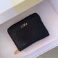 Jiha Black Croc Pattern Premium Wallet